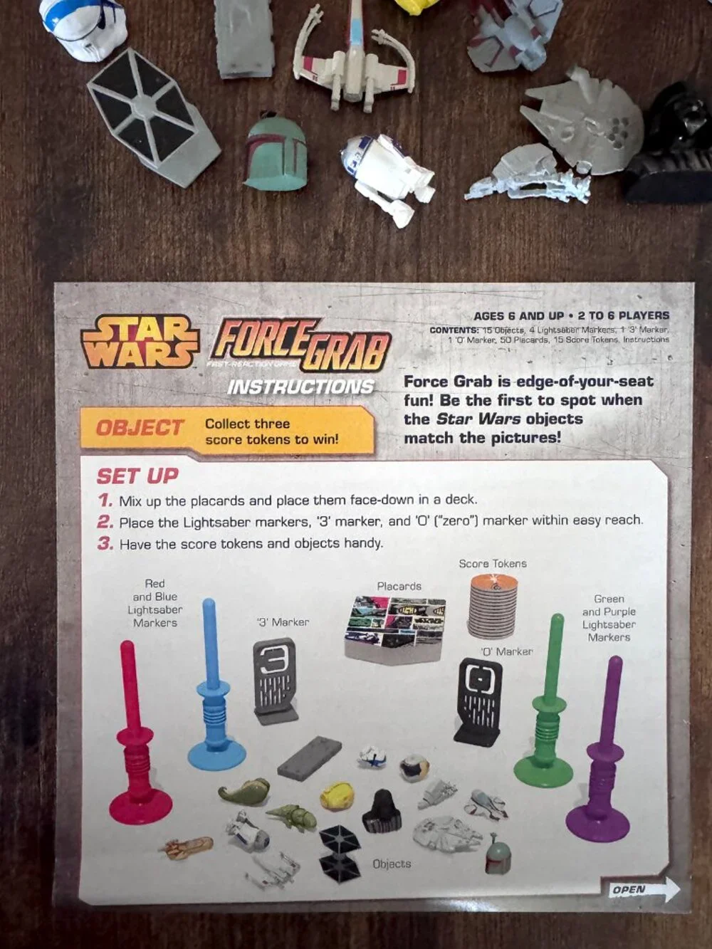 STAR WARS FORCE GRAB GAME